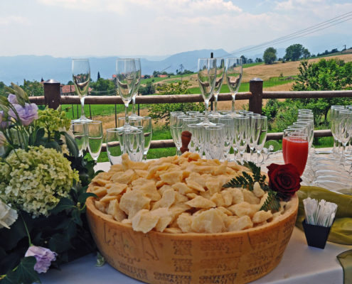 Buffet agriturismo il Maggiociondolo a Schio